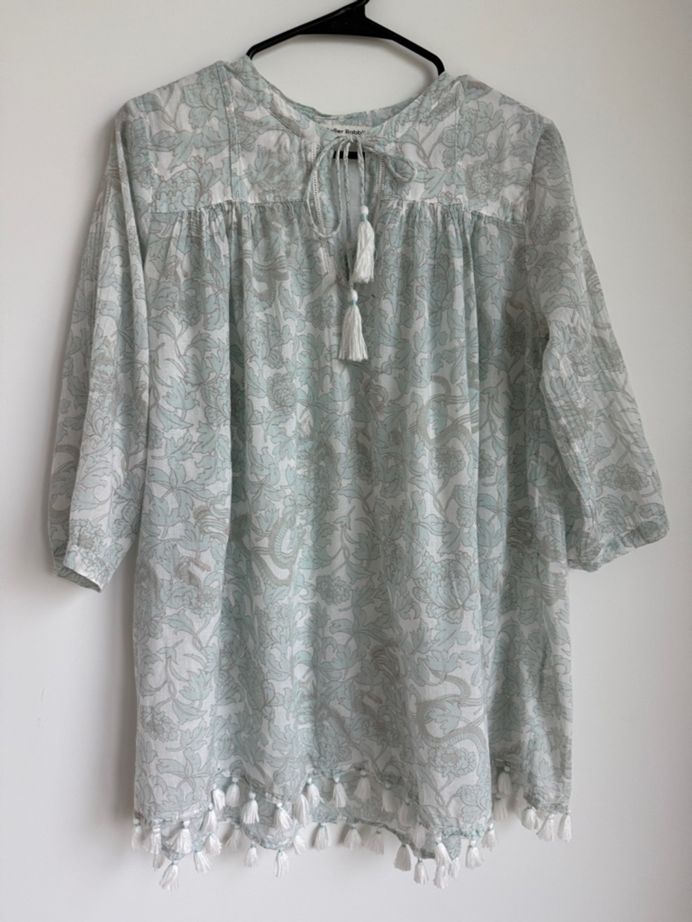 Roller rabbit tassel tunic top